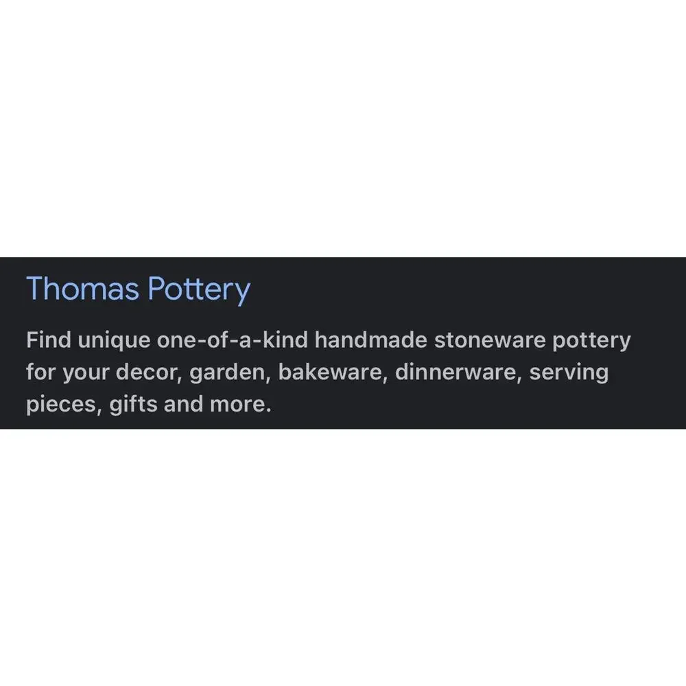 One of a Kind Thomas Pottery 4 Piece Canister Set